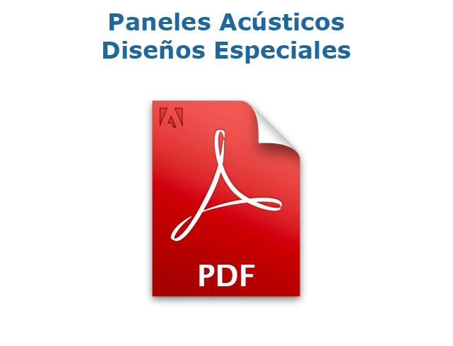 PDF - Paneles Acústicos - Diseños Especiales